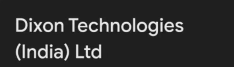 Dixton technologies 