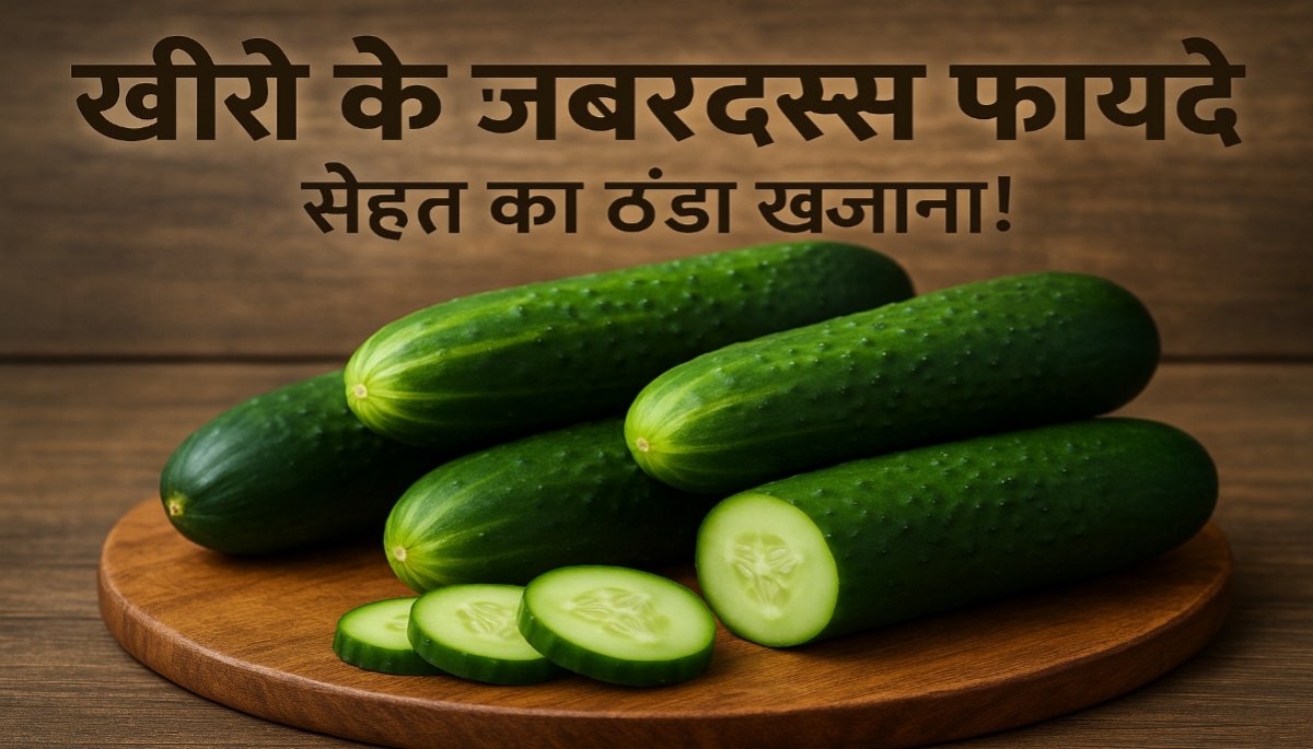 10 Amazing Health Benefits of Cucumber You Didn’t Know – Nature’s Cooling Superfood!  खीरे के 10 अद्भुत स्वास्थ्य लाभ – प्रकृति का ठंडक देने वाला सुपरफूड!