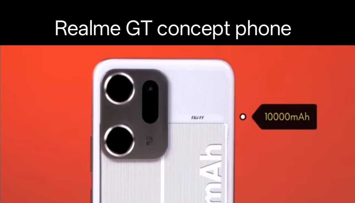 Realme GT Concept Phone with 10,000mAh battery and 320W charging