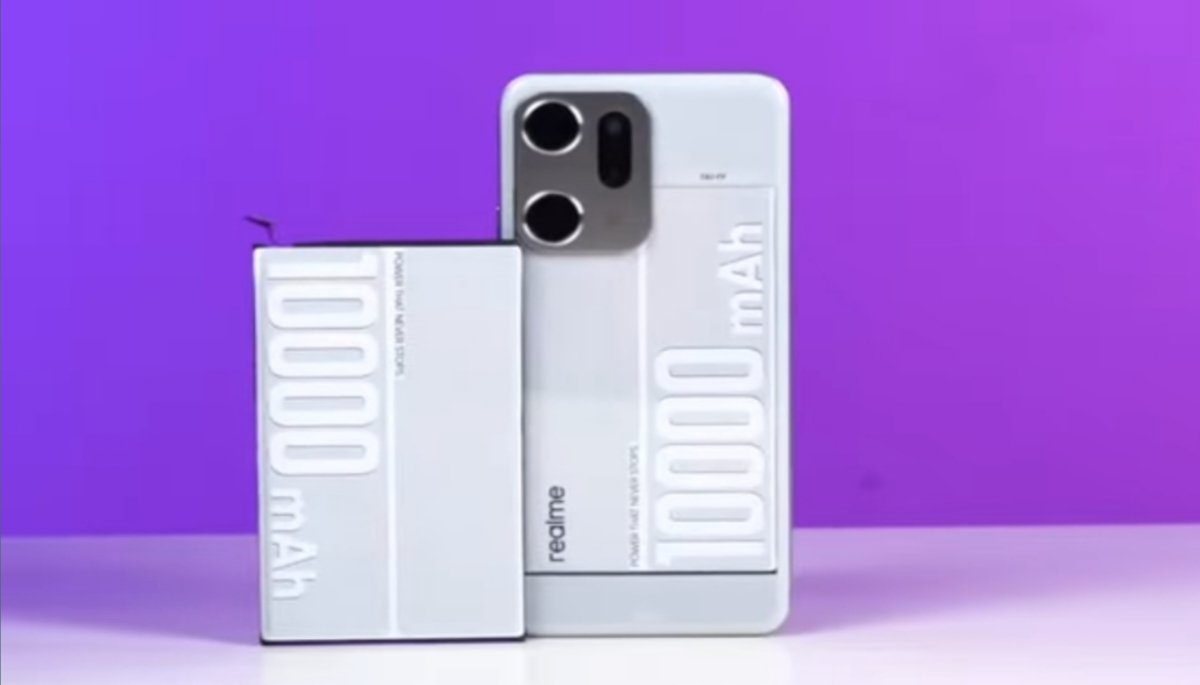 Realme GT Concept Phone with 10,000mAh battery and 320W charging