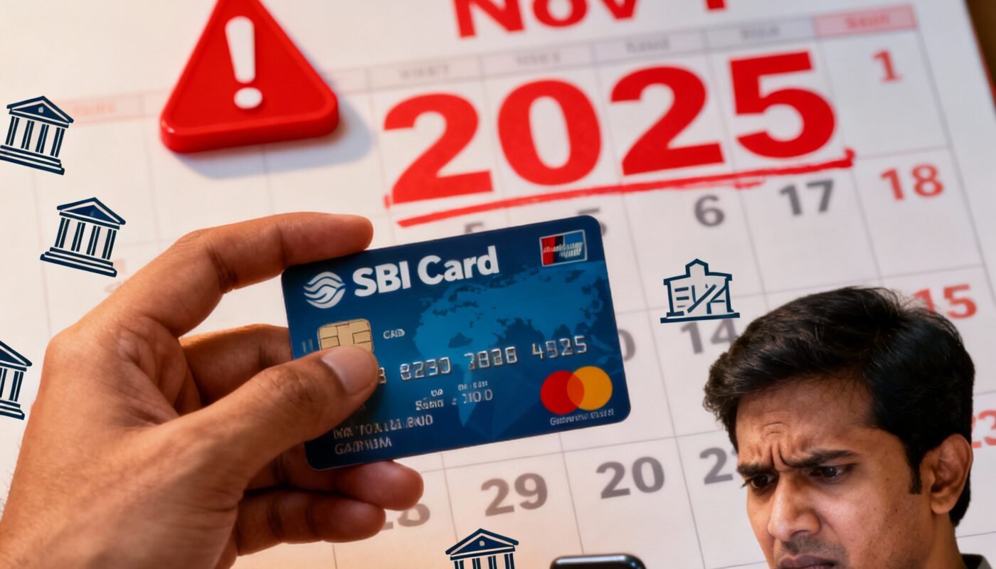 SBI Card Fees Revised 2025: New Charges Come Into Effect from November 1, 2025