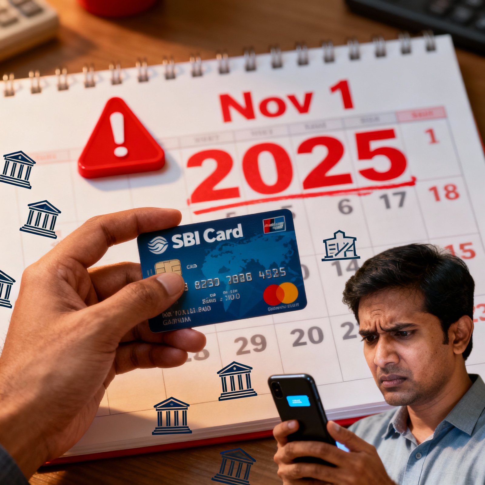 SBI Card Fees Revised 2025