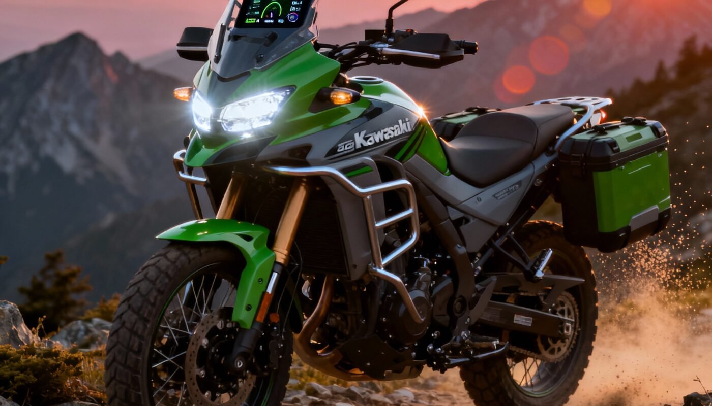 Kawasaki KLE500 2026 Unveiled | कावासाकी ने लॉन्च की नई एडवेंचर बाइक — दमदार फीचर्स और पावरफुल इंजन के साथ